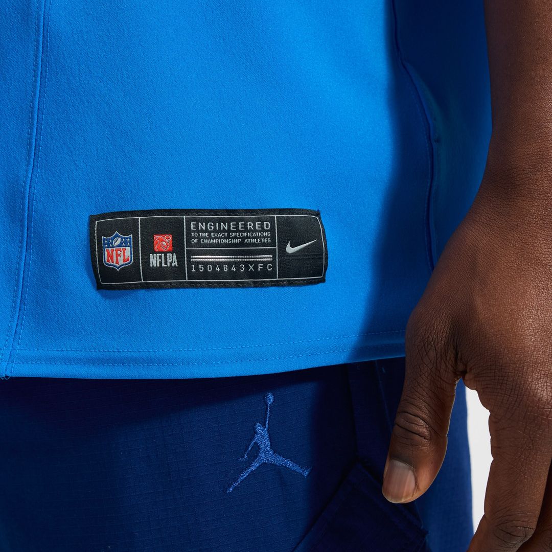 Aidan Hutchinson Detroit Lions Nike Alternate Vapor F.U.S.E. Elite Jersey - Black Official NFL Team Apparel Football Fan Gear