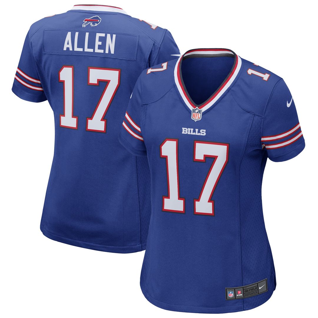 Josh Allen Buffalo Bills Nike Women's Game Jersey - Royal Official NFL Team Apparel Football Fan Gear