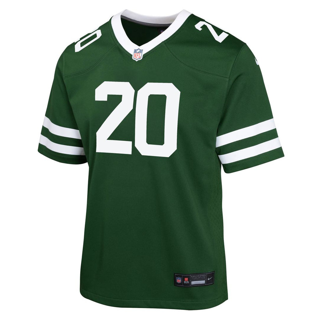 Breece Hall New York Jets Nike Youth Game Jersey - Green Official NFL Team Apparel Football Fan Gear