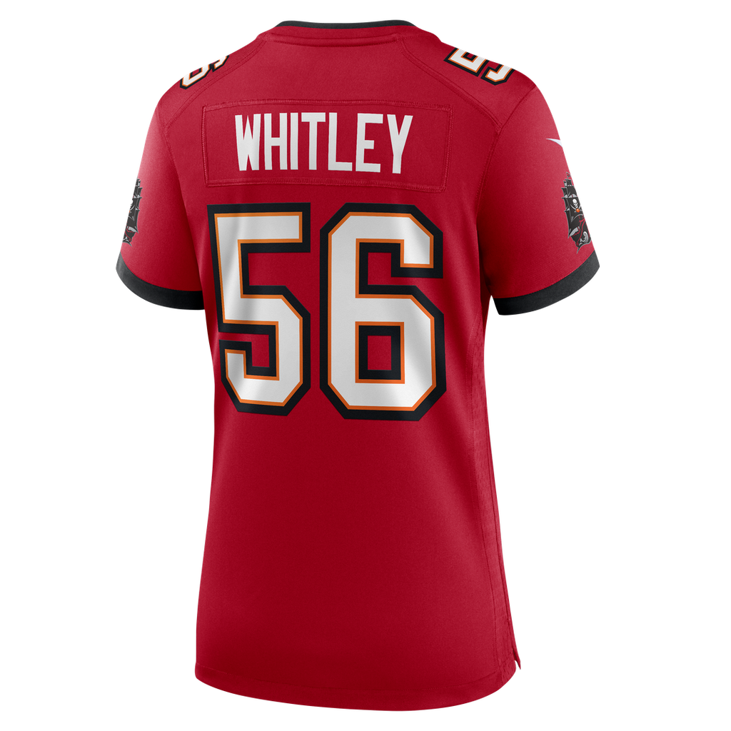 Benton Whitley Tampa Bay Buccaneers Nike Women's Team Game Jersey - Red Official NFL Team Apparel Football Fan Gear