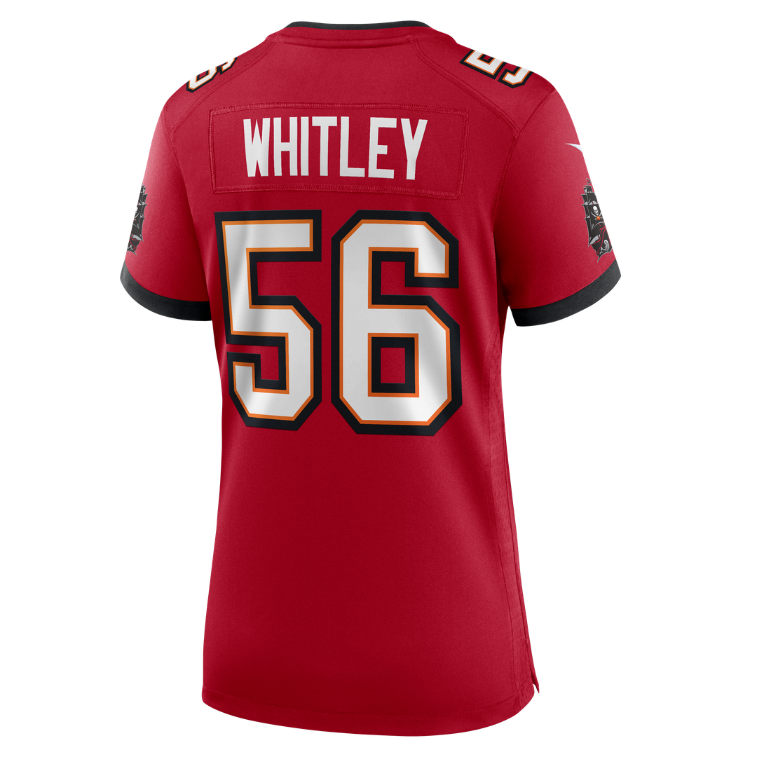 Benton Whitley Tampa Bay Buccaneers Nike Women's Team Game Jersey - Red Official NFL Team Apparel Football Fan Gear