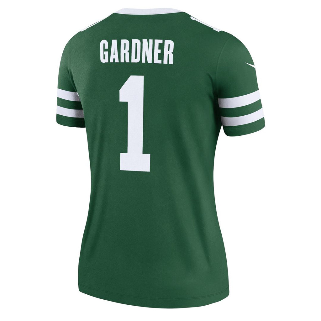 Ahmad Sauce Gardner New York Jets Nike Women's Legend Player Performance Top - Legacy Green NFL Fan Gear Popular Style