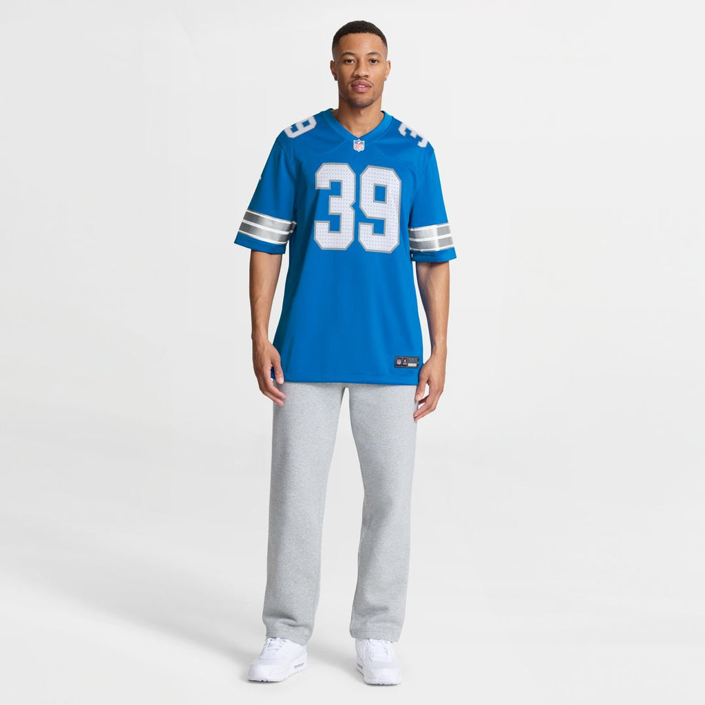 Jake Bates Detroit Lions Nike Team Game Jersey - Blue Official NFL Team Apparel Football Fan Gear