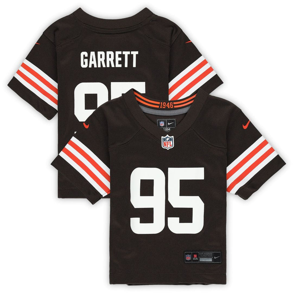 Myles Garrett Cleveland Browns Nike Infant Team Player Game Jersey - Brown Official NFL Team Apparel Football Fan Gear