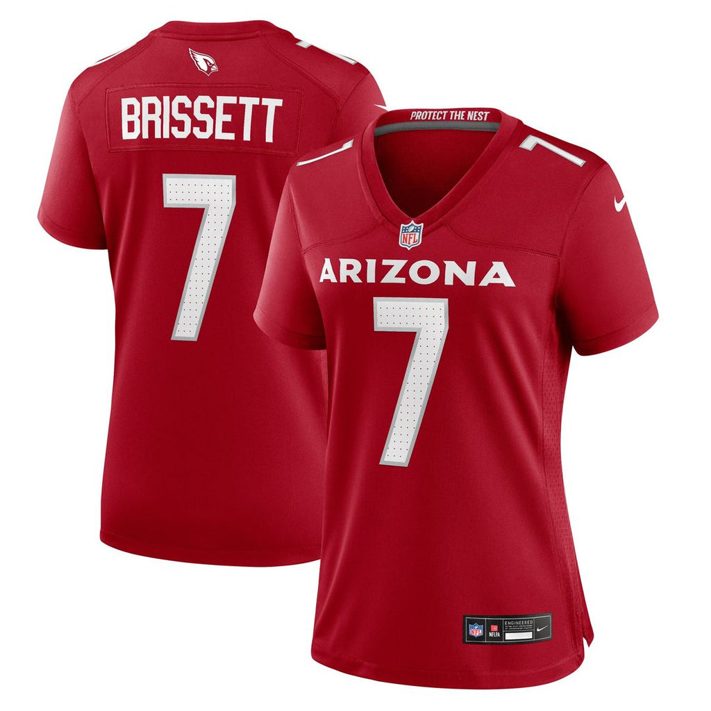 Jacoby Brissett Arizona Cardinals Nike Women's Team Game Jersey - Cardinal Official NFL Team Apparel Football Fan Gear