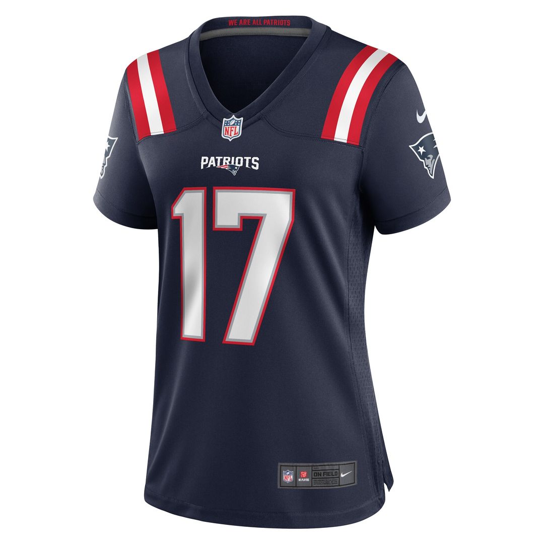 Bryce Baringer New England Patriots Nike Women's Game Jersey - Navy Official NFL Team Apparel Football Fan Gear