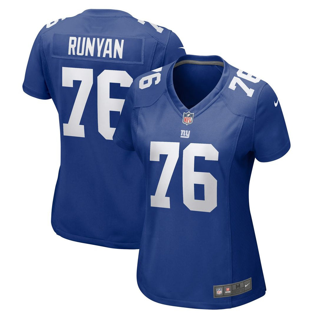 Jon Runyan New York Giants Nike Women's Game Jersey - Royal Official NFL Team Apparel Football Fan Gear