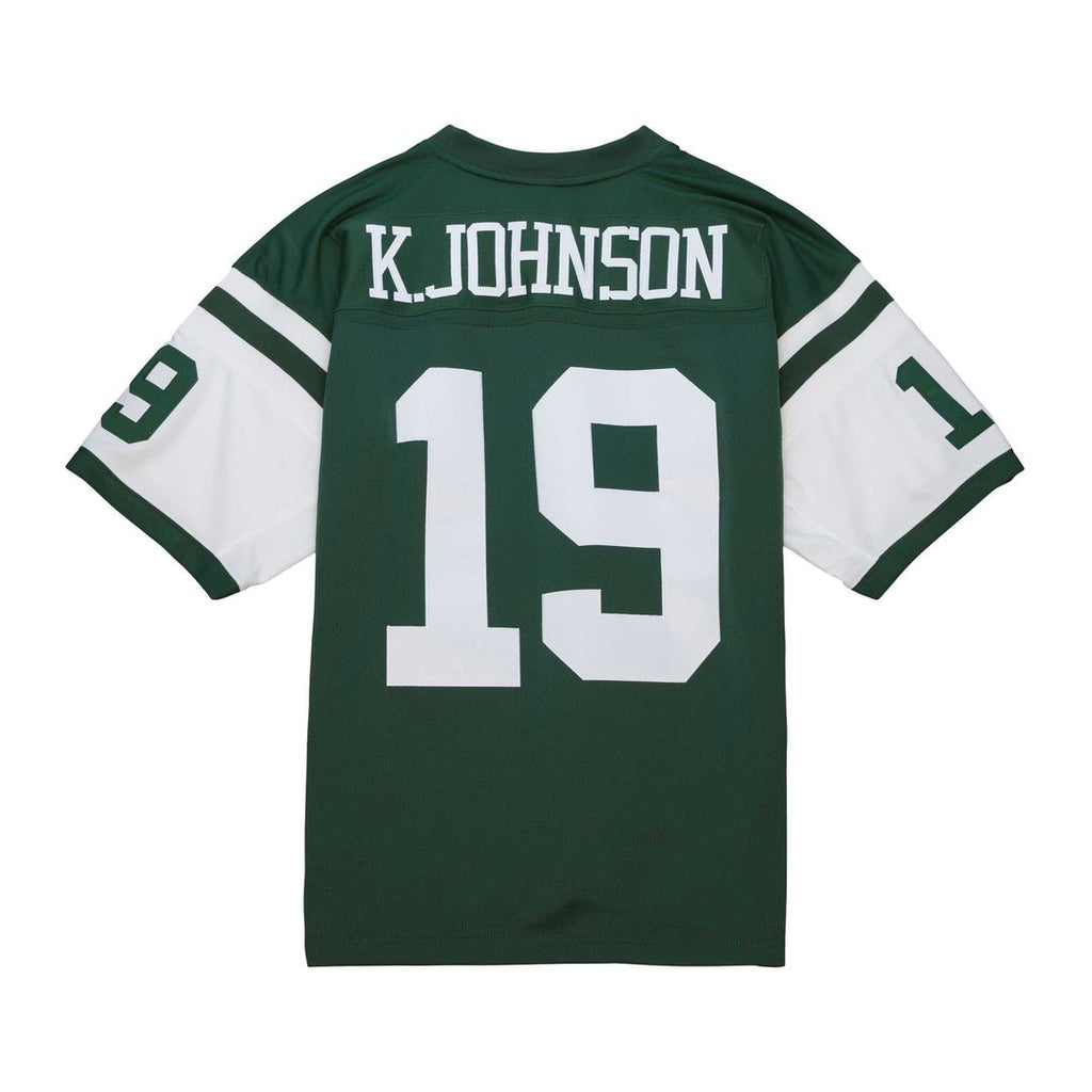 Keyshawn Johnson New York Jets Mitchell & Ness Legacy Replica Jersey - Kelly Green Official NFL Team Apparel Football Fan Gear