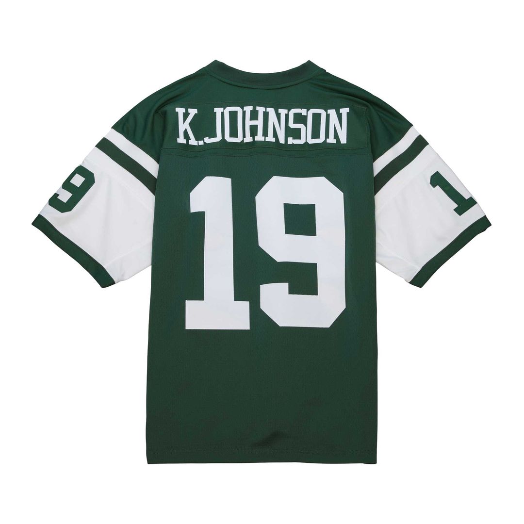 Keyshawn Johnson New York Jets Mitchell & Ness Legacy Replica Jersey - Green Official NFL Team Apparel Football Fan Gear