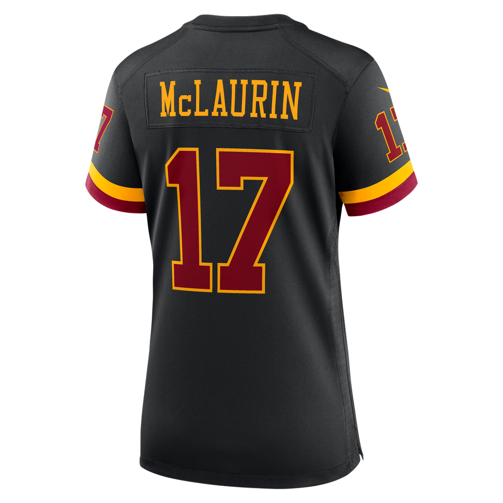 Terry McLaurin Washington Commanders Nike Women's Hail Raiser Alternate Game Jersey - Black Official NFL Team Apparel Football Fan Gear