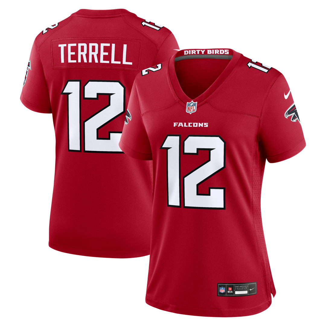 Avieon Terrell Atlanta Falcons Nike Women's Team Game Jersey - Red Official NFL Team Apparel Football Fan Gear