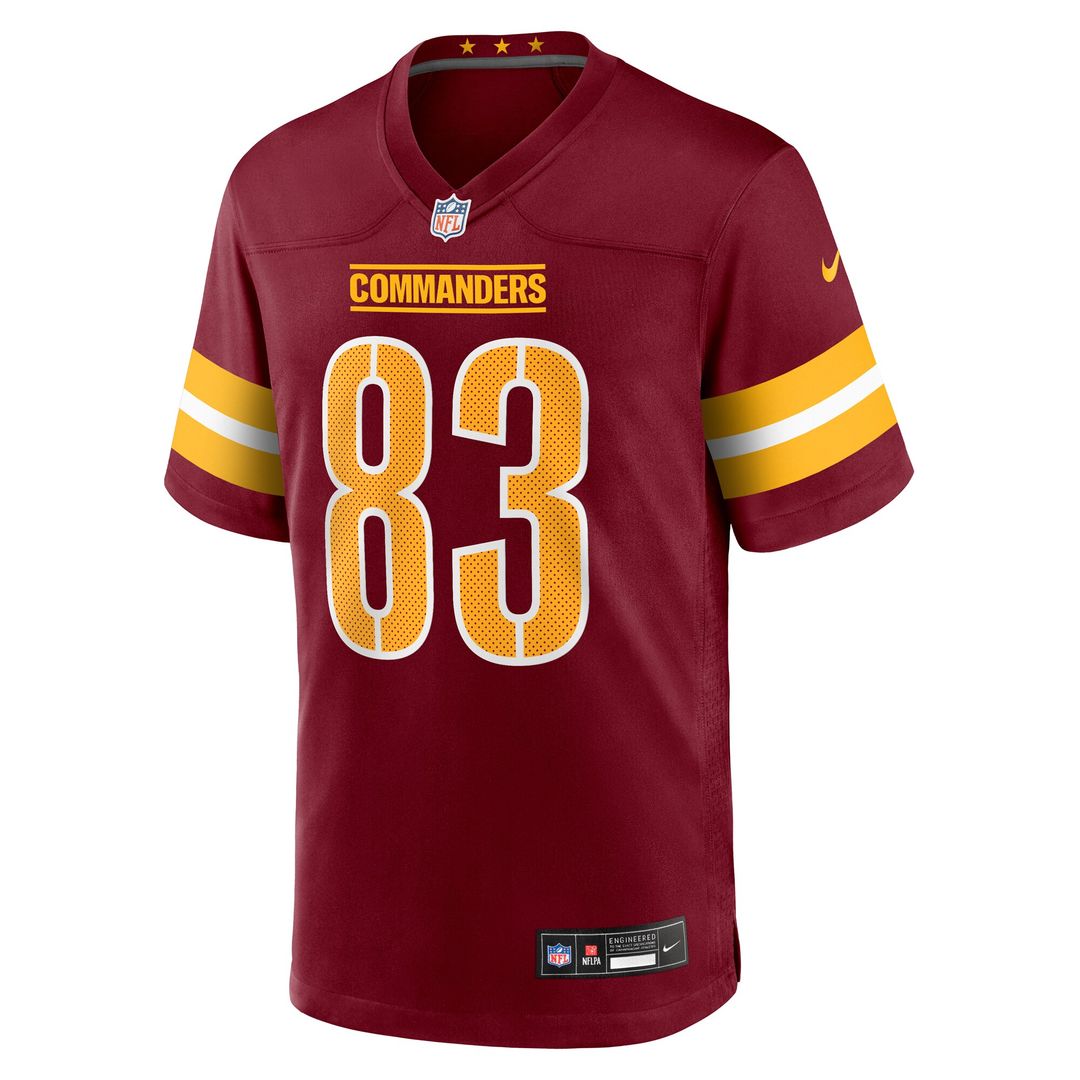 Jaylin Lane Washington Commanders Nike Team Game Jersey - Burgundy Official NFL Team Apparel Football Fan Gear