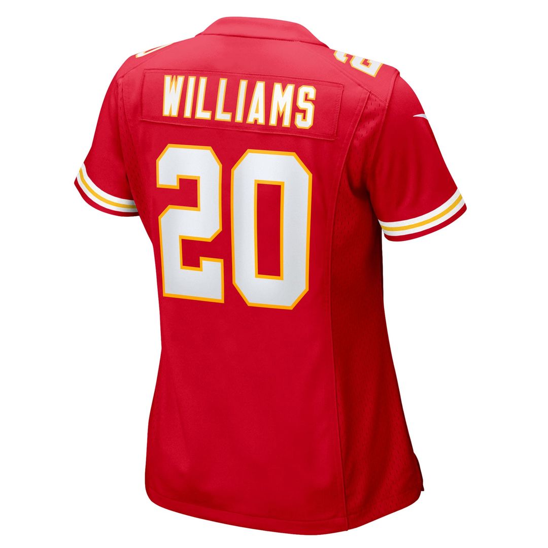 Nohl Williams Kansas City Chiefs Nike Women's Team Game Jersey - Red Official NFL Team Apparel Football Fan Gear
