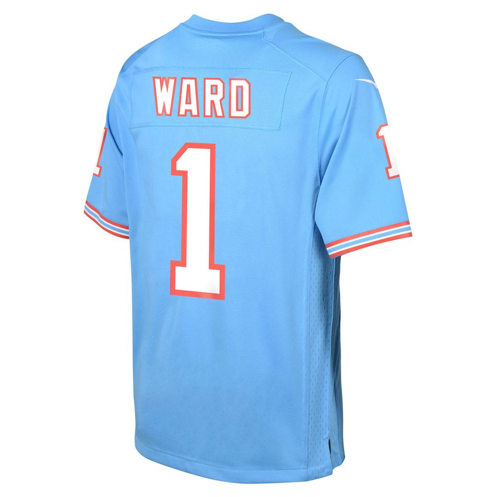 Cameron Ward Tennessee Titans Nike Youth Alternate Game Jersey - Light Blue Official NFL Team Apparel Football Fan Gear