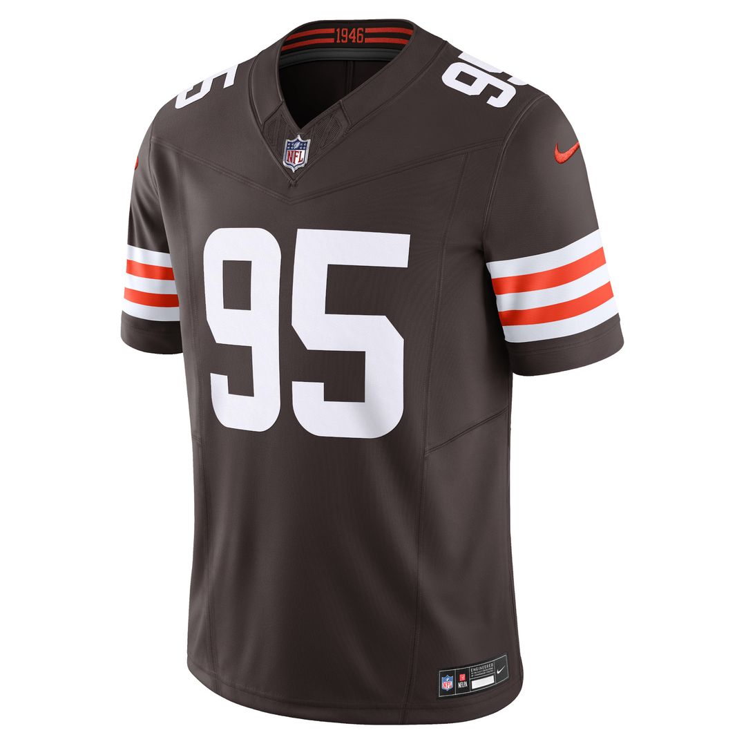 Myles Garrett Cleveland Browns Nike Vapor F.U.S.E. Limited Jersey - Brown Official NFL Team Apparel Football Fan Gear