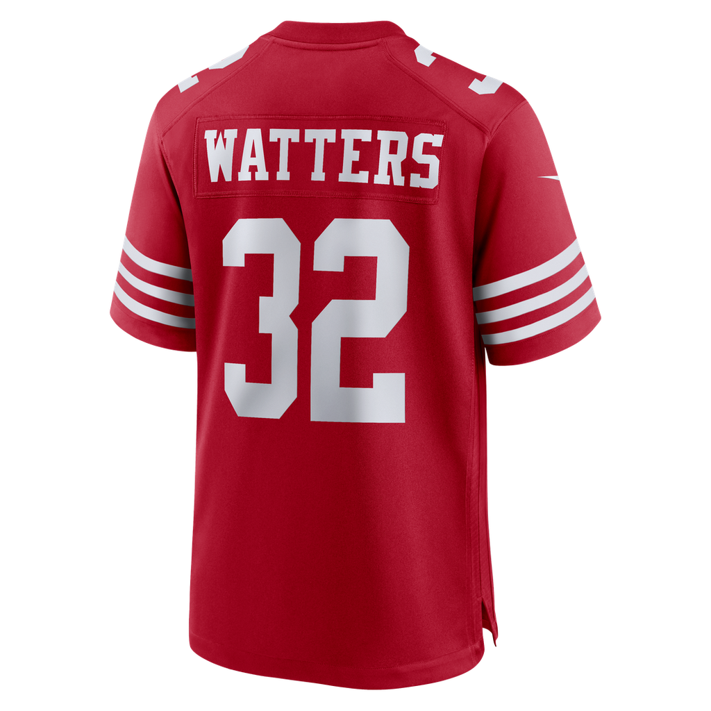 Ricky Watters San Francisco 49ers Nike Retired Player Game Jersey - Scarlet Official NFL Team Apparel Football Fan Gear