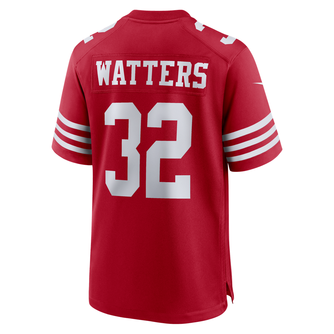 Ricky Watters San Francisco 49ers Nike Retired Player Game Jersey - Scarlet Official NFL Team Apparel Football Fan Gear