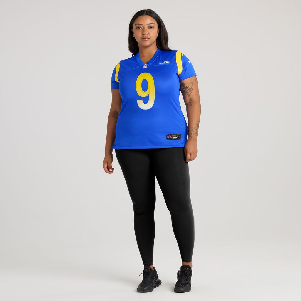Matthew Stafford Los Angeles Rams Nike Women's Player Jersey - White Official NFL Team Apparel Football Fan Gear