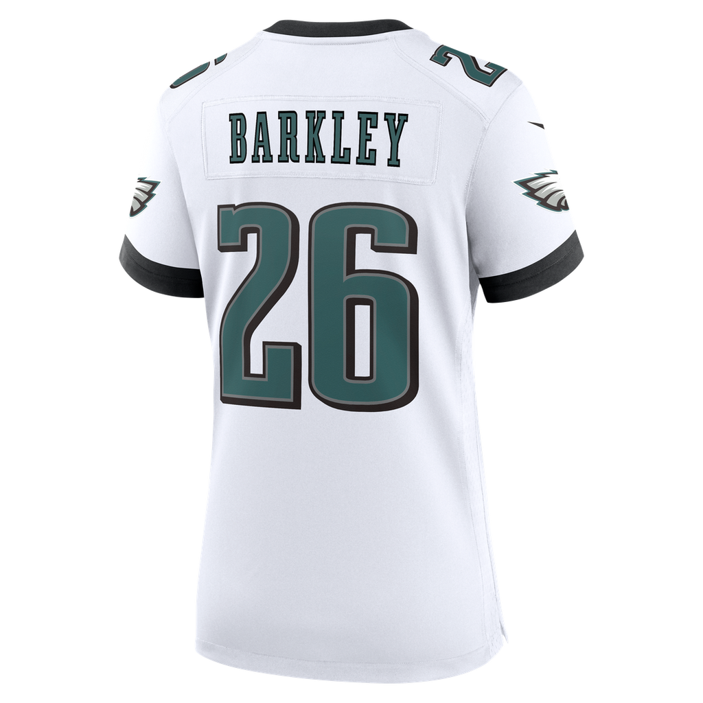 Saquon Barkley Philadelphia Eagles Nike Women's Alternate Game Jersey - Black Official NFL Team Apparel Football Fan Gear
