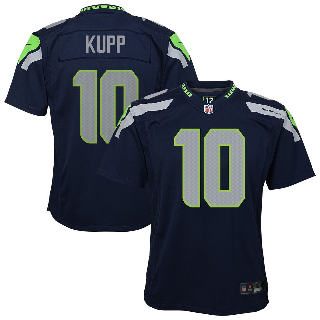 Cooper Kupp Seattle Seahawks Nike Youth Game Jersey - Royal Official NFL Team Apparel Football Fan Gear