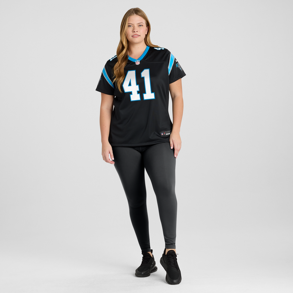 Jacoby Windmon Carolina Panthers Nike Women's Team Game Jersey - Black Official NFL Team Apparel Football Fan Gear