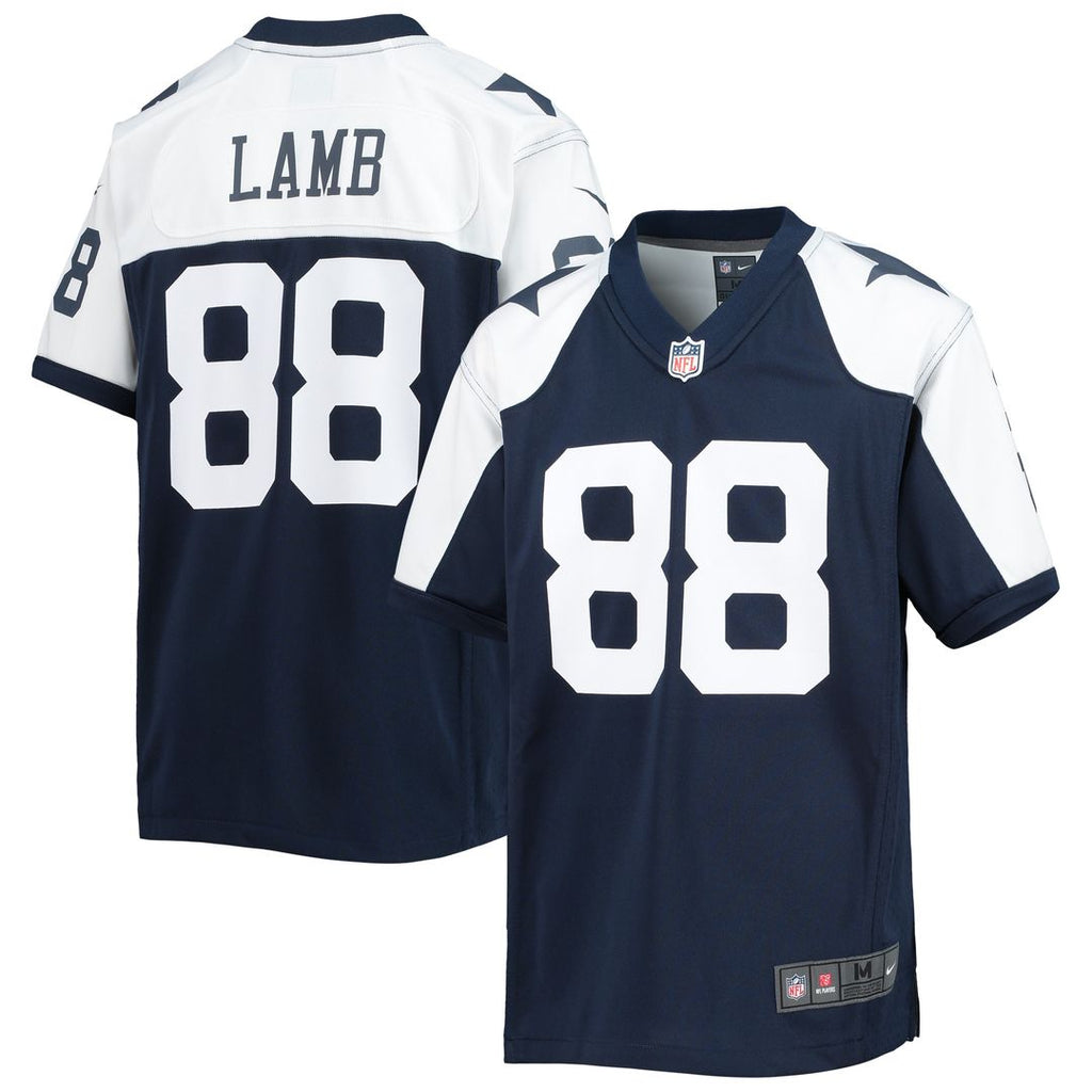 CeeDee Lamb Dallas Cowboys Nike Youth Alternate Team Game Jersey - Navy Official NFL Team Apparel Football Fan Gear