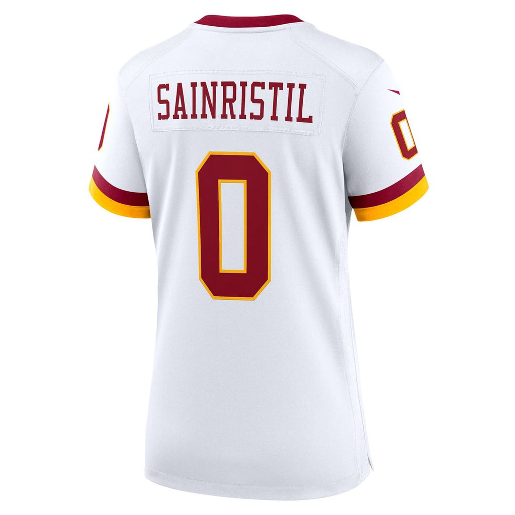 Mike Sainristil Washington Commanders Nike Women's Game Super Bowl Era Jersey - White Official NFL Team Apparel Football Fan Gear