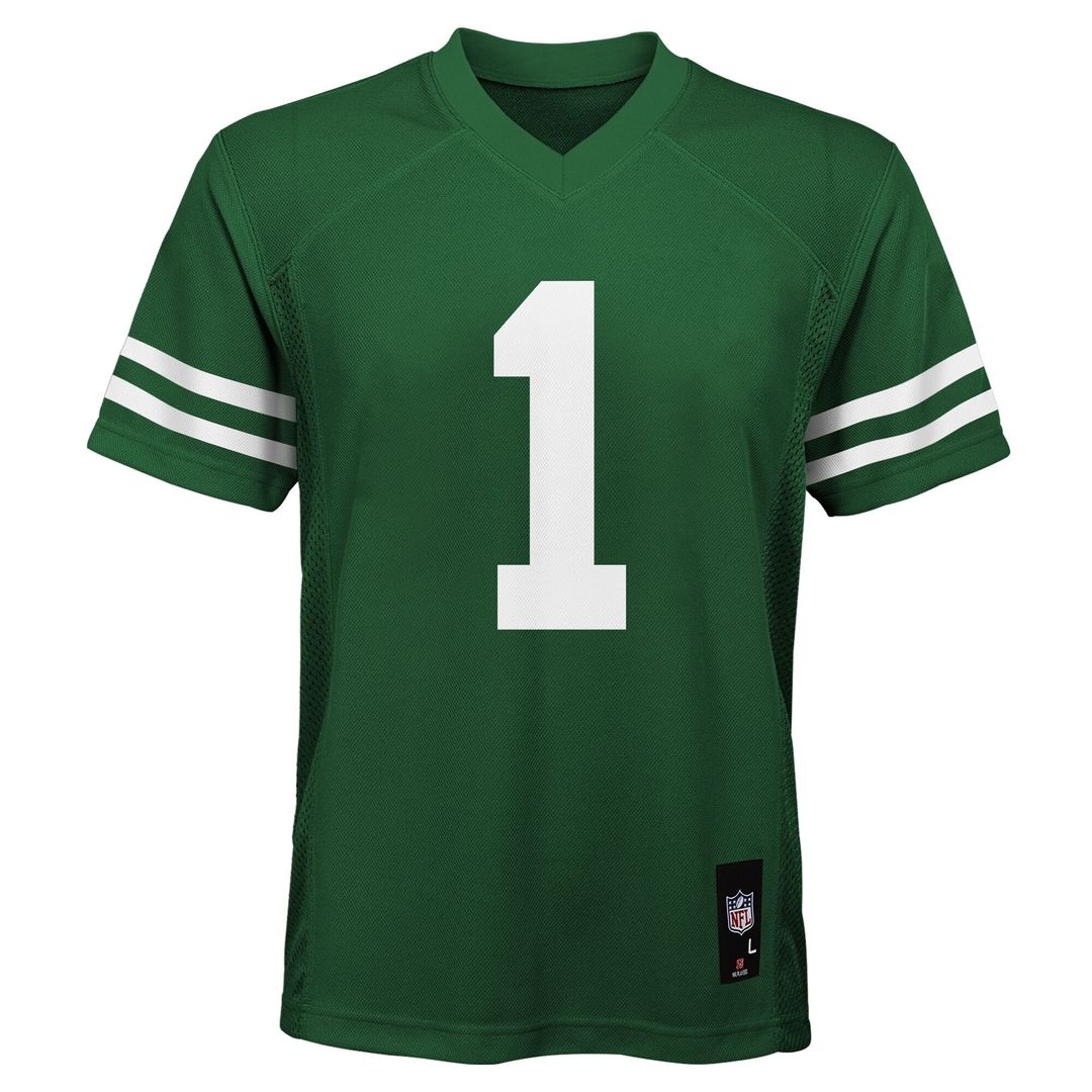 Ahmad Sauce Gardner New York Jets Youth Replica Player Jersey - Green Official NFL Team Apparel Football Fan Gear