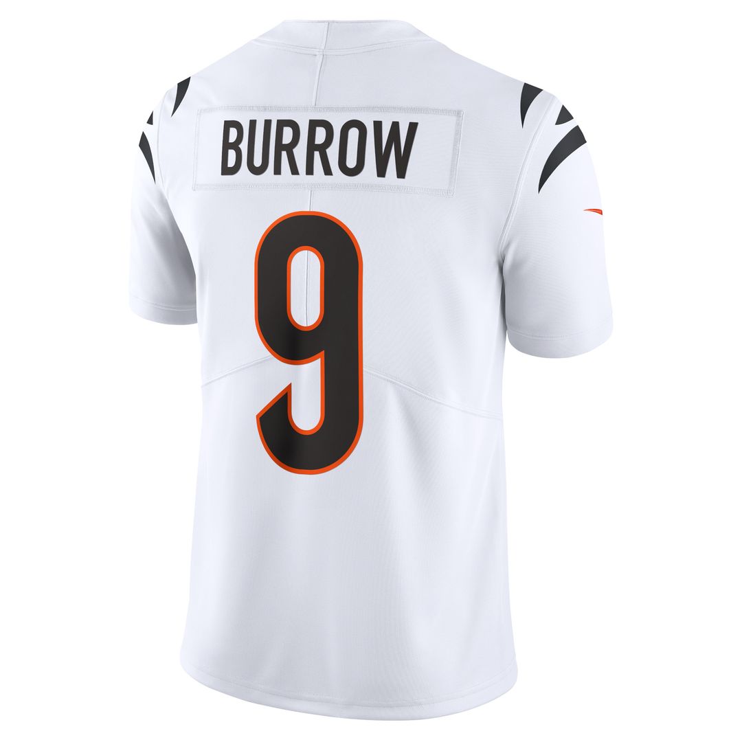 Joe Burrow Cincinnati Bengals Nike Vapor Untouchable Limited Jersey - White Official NFL Team Apparel Football Fan Gear