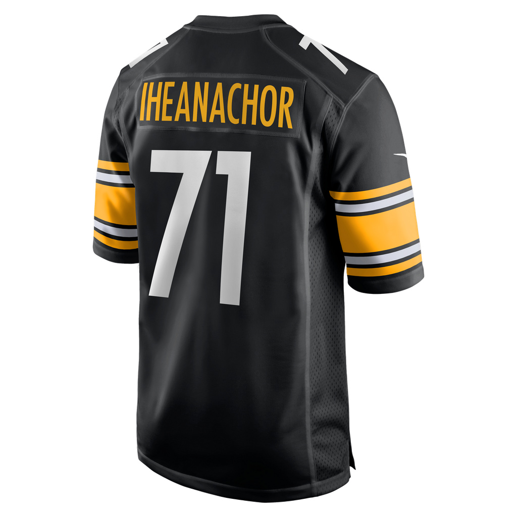 Max Iheanachor Pittsburgh Steelers Nike 2026 NFL Draft First Round Pick No. 21 Team Game Jersey - Black Official NFL Team Apparel Football Fan Gear