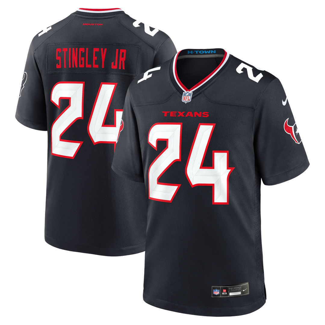 Derek Stingley Jr. Houston Texans Nike Alternate Game Jersey - Red Official NFL Team Apparel Football Fan Gear