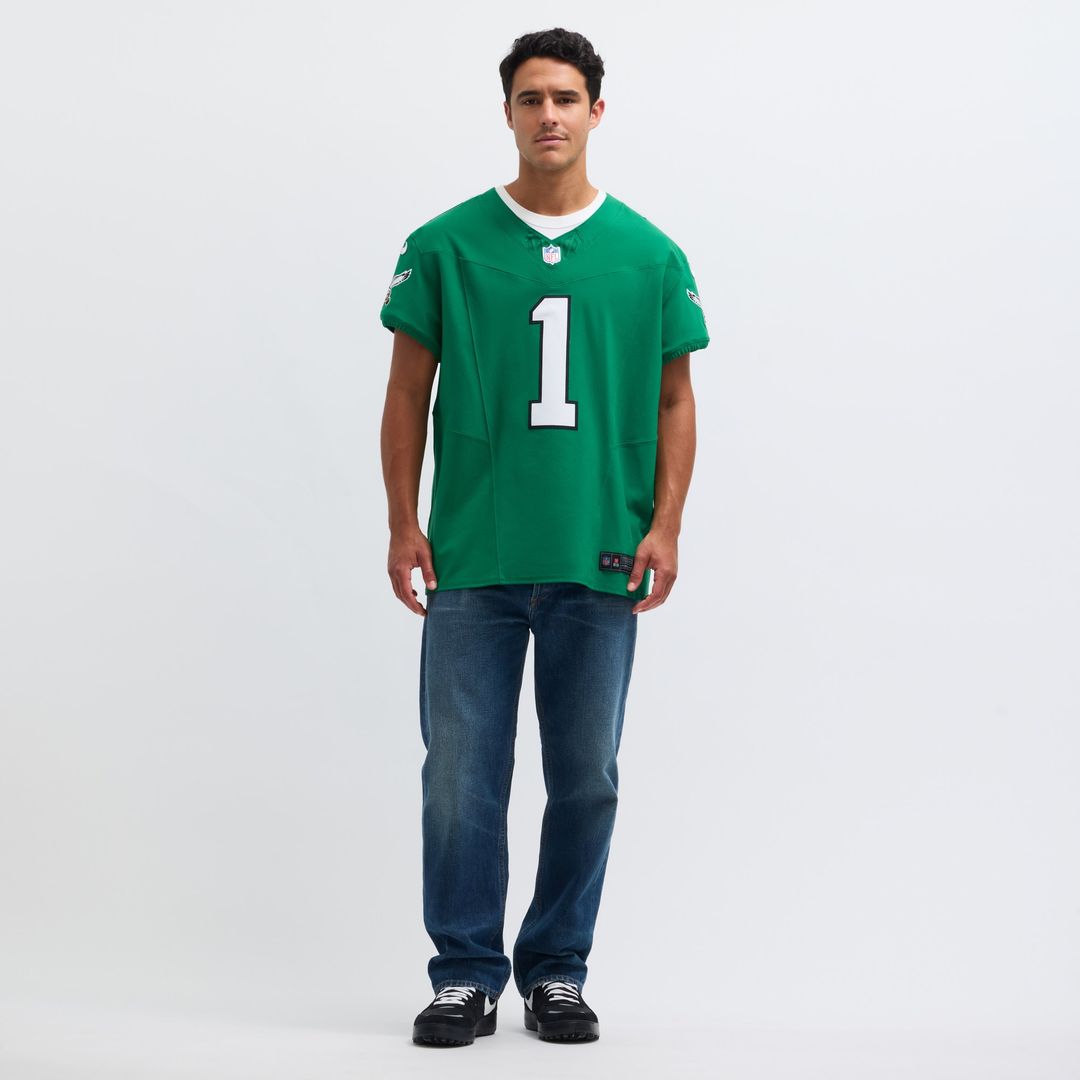 Jalen Hurts Philadelphia Eagles Nike 2nd Alternate Vapor F.U.S.E. Elite Jersey - Kelly Green Official NFL Team Apparel Football Fan Gear
