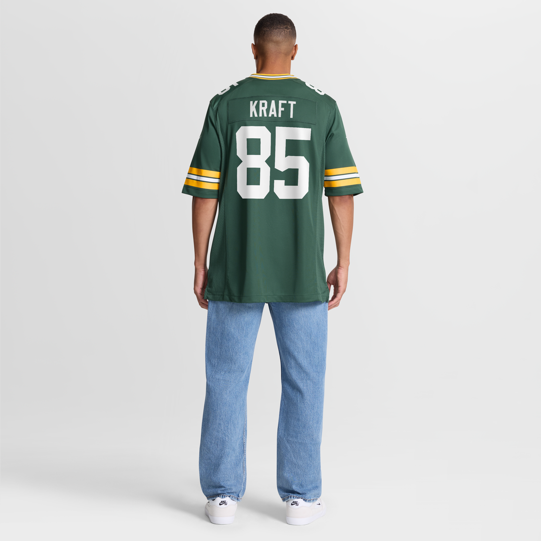 Tucker Kraft Green Bay Packers Nike Alternate Game Jersey - Navy Official NFL Team Apparel Football Fan Gear