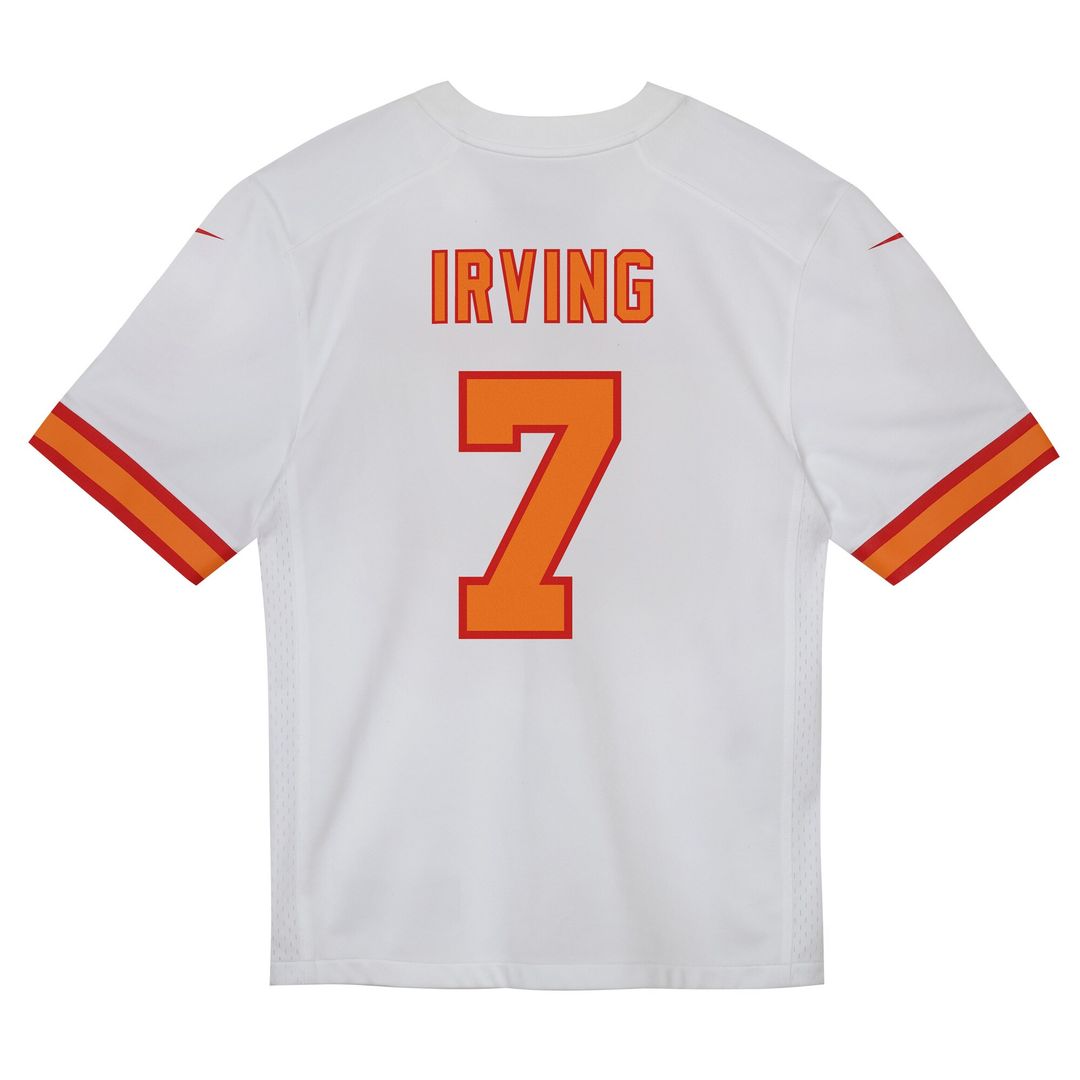 Bucky Irving '76 Tampa Bay Buccaneers Preschool Game Jersey - White Official NFL Team Apparel Football Fan Gear