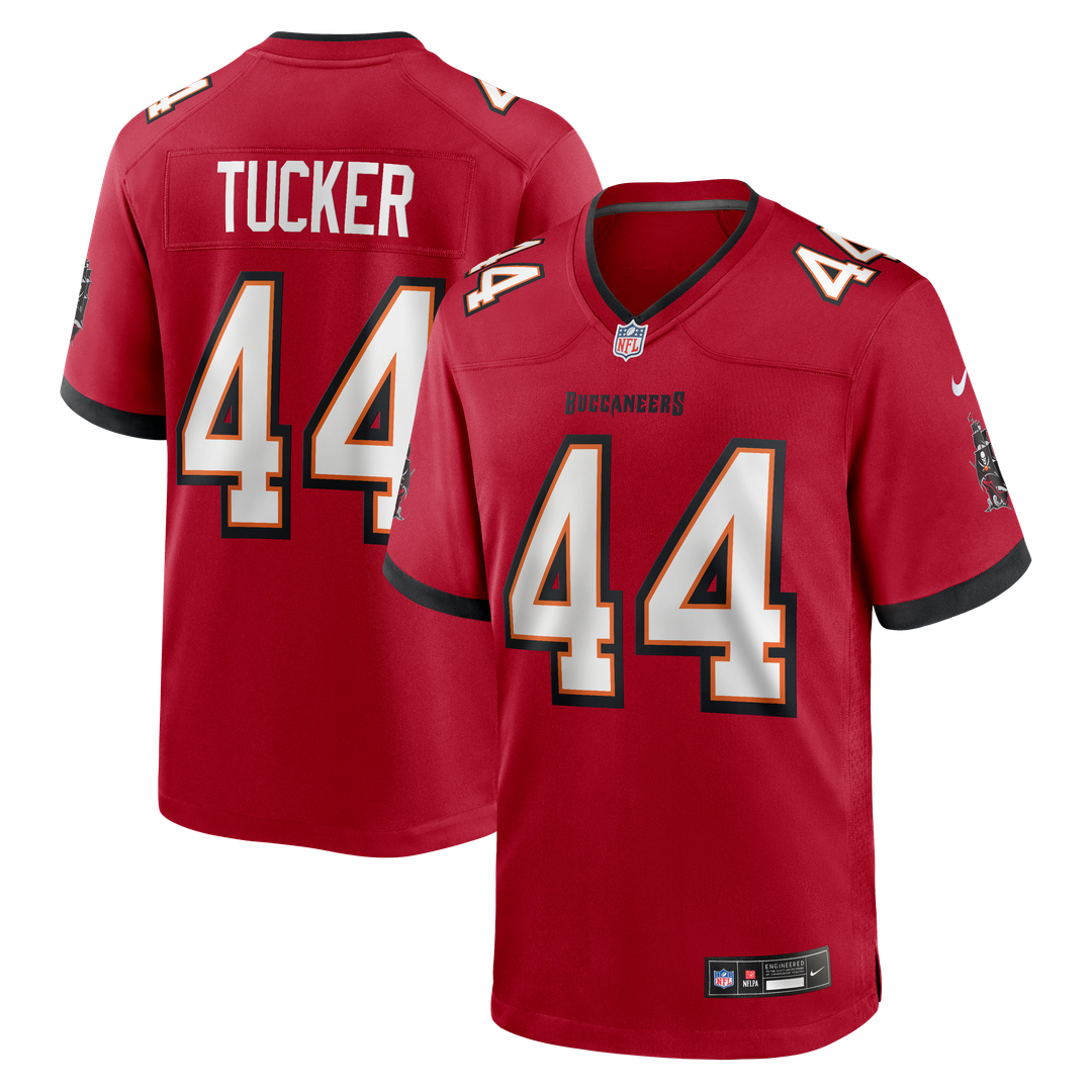 Sean Tucker Tampa Bay Buccaneers Nike Game Jersey - Red Official NFL Team Apparel Football Fan Gear
