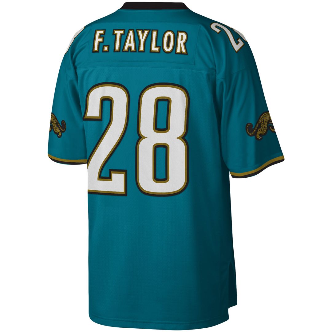 Fred Taylor Jacksonville Jaguars Mitchell & Ness Legacy Replica Jersey - Teal Official NFL Team Apparel Football Fan Gear