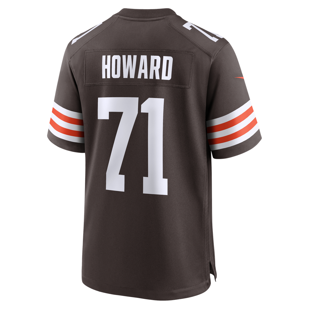 Tytus Howard Cleveland Browns Nike Team Game Jersey - Brown Official NFL Team Apparel Football Fan Gear