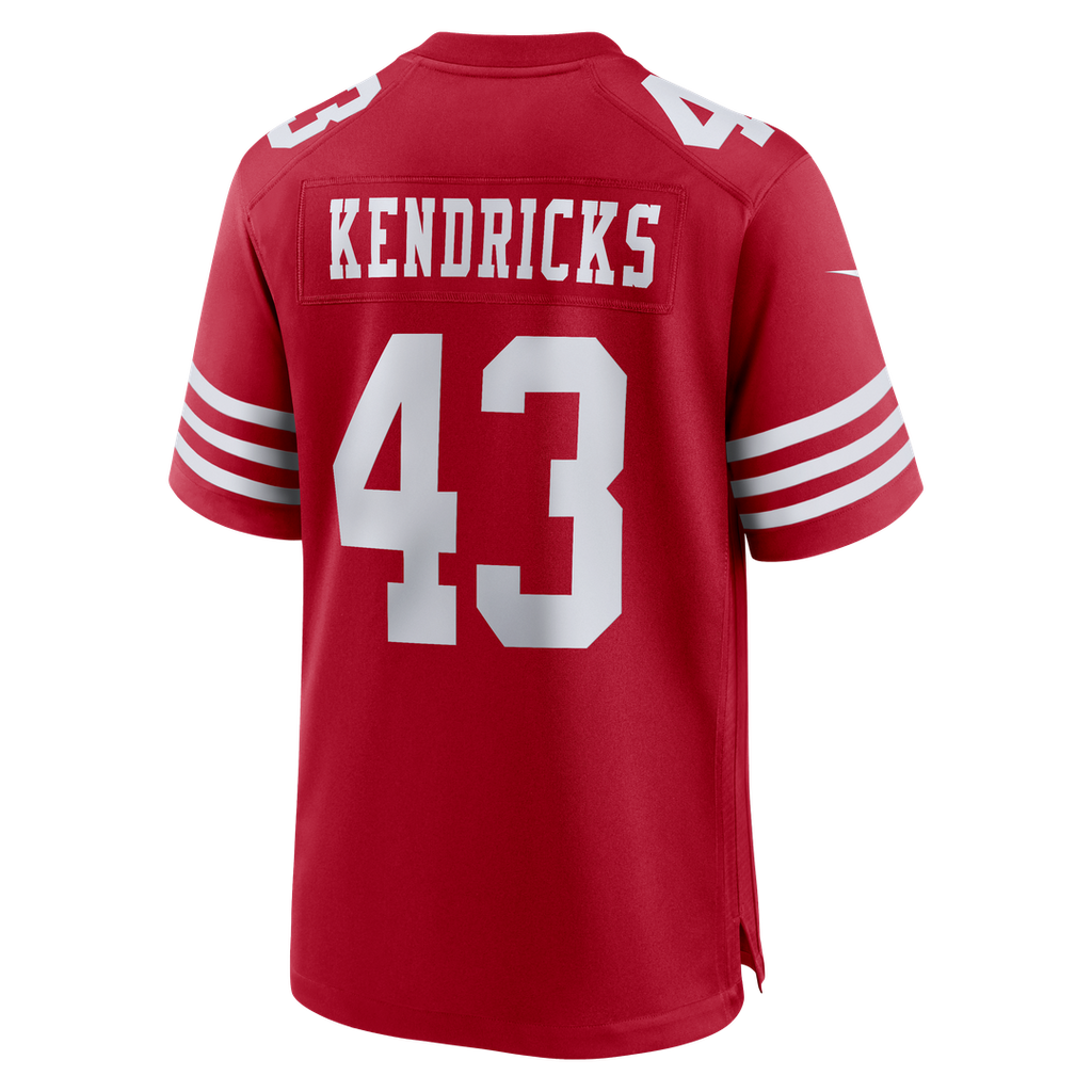 Eric Kendricks San Francisco 49ers Nike Team Game Jersey - Scarlet Official NFL Team Apparel Football Fan Gear