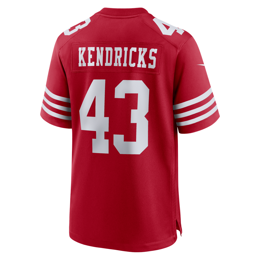 Eric Kendricks San Francisco 49ers Nike Team Game Jersey - Scarlet Official NFL Team Apparel Football Fan Gear