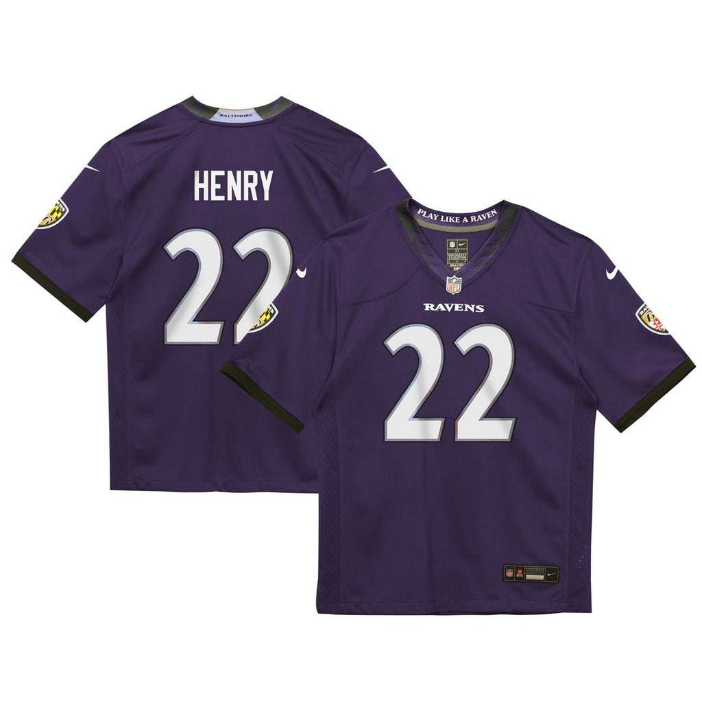 Derrick Henry Baltimore Ravens Nike Infant Team Game Jersey - Purple Official NFL Team Apparel Football Fan Gear