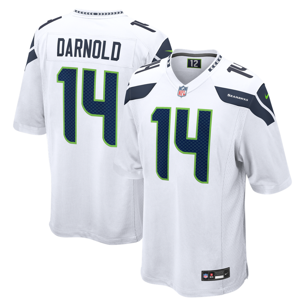 Sam Darnold Seattle Seahawks Nike Game Jersey - White Official NFL Team Apparel Football Fan Gear