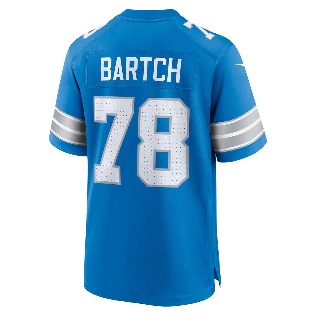 Ben Bartch Detroit Lions Nike Team Game Jersey - Blue Official NFL Team Apparel Football Fan Gear