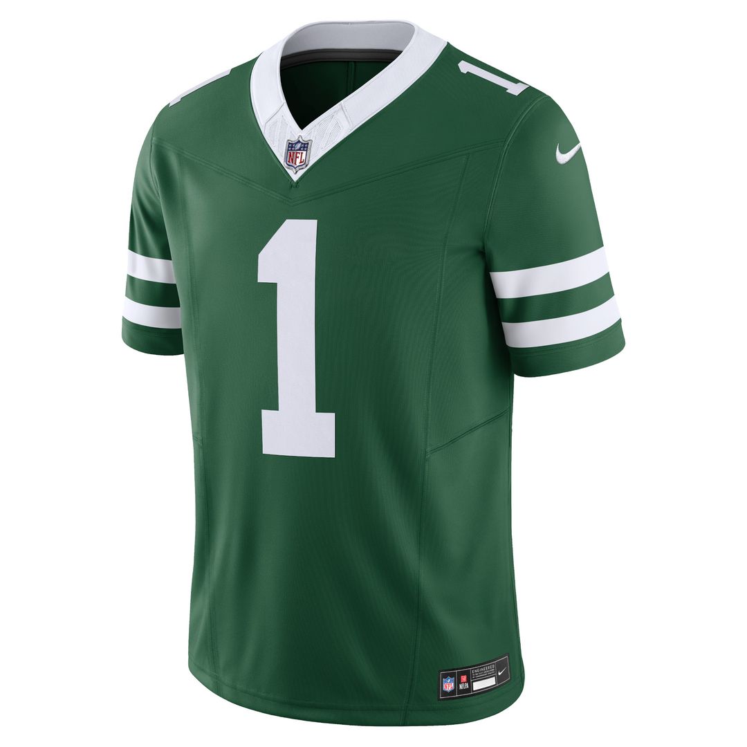 Ahmad Sauce Gardner New York Jets Nike Vapor F.U.S.E. Limited Jersey - Legacy Green Official NFL Team Apparel Football Fan Gear