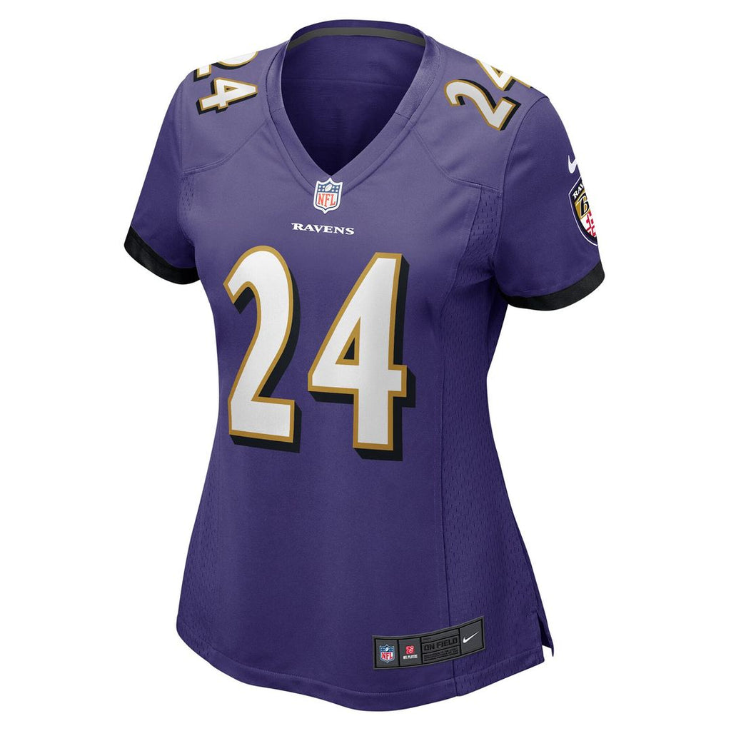 Malaki Starks Baltimore Ravens Nike Women's Team Game Jersey - Purple Official NFL Team Apparel Football Fan Gear