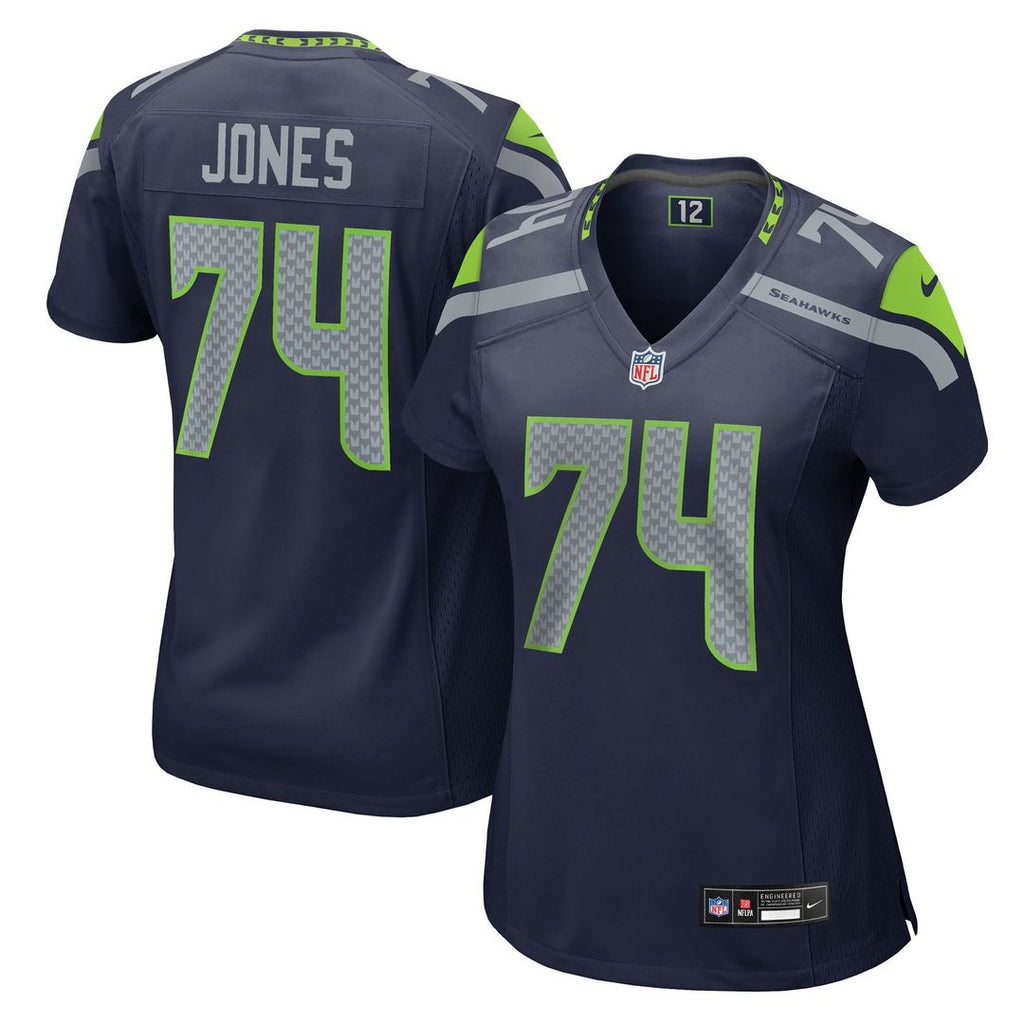 Josh Jones Seattle Seahawks Nike Women's Team Game Jersey - College Navy Official NFL Team Apparel Football Fan Gear