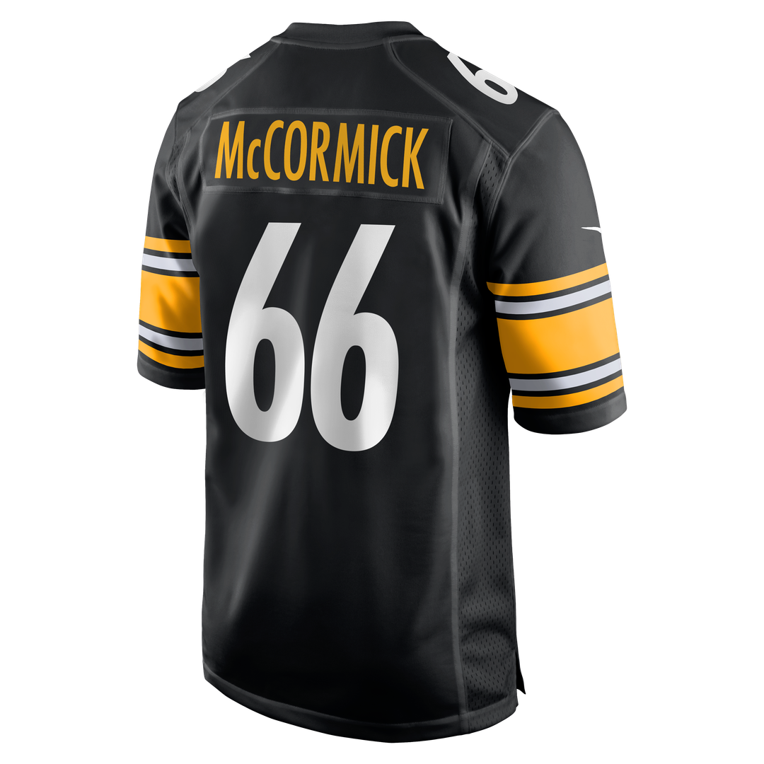 Mason McCormick Pittsburgh Steelers Nike Game Jersey - Black Official NFL Team Apparel Football Fan Gear