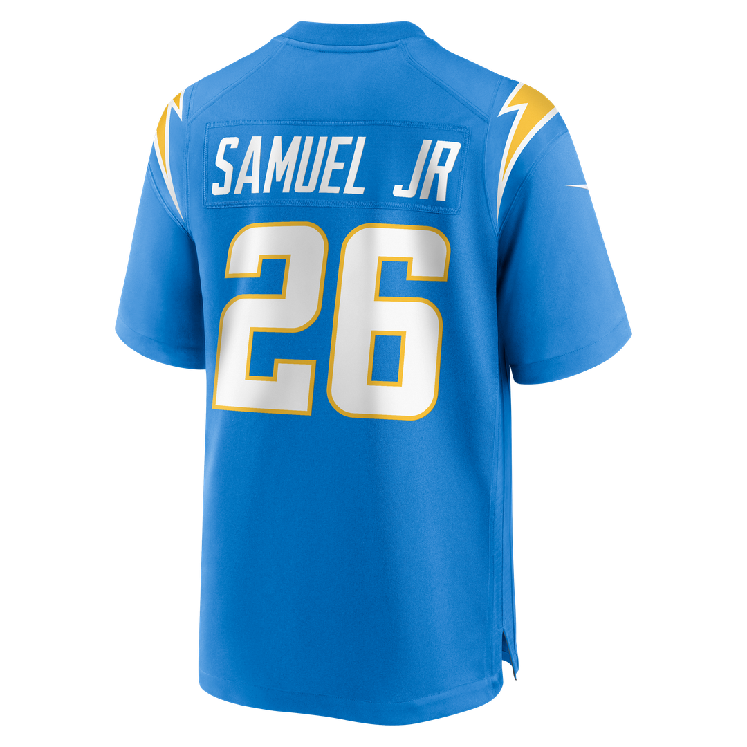 Asante Samuel Jr. Los Angeles Chargers Nike Game Player Jersey - Powder Blue Official NFL Team Apparel Football Fan Gear