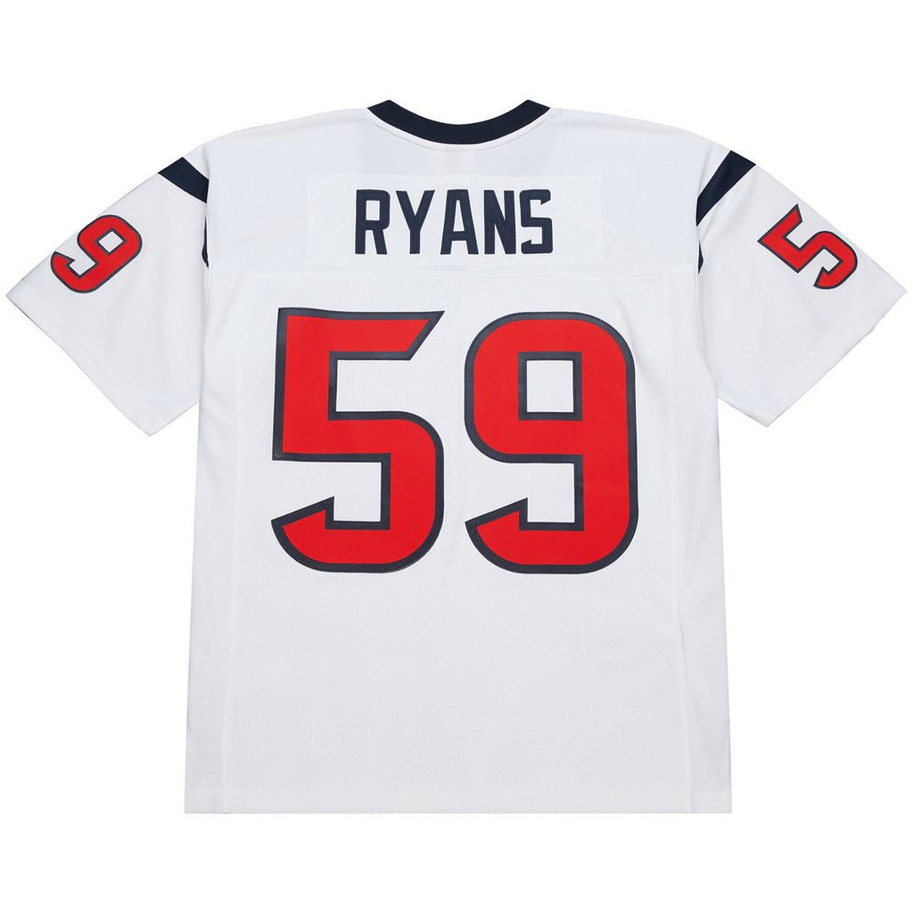 DeMeco Ryans Houston Texans Mitchell & Ness 2006 Legacy Replica Jersey - White Official NFL Team Apparel Football Fan Gear