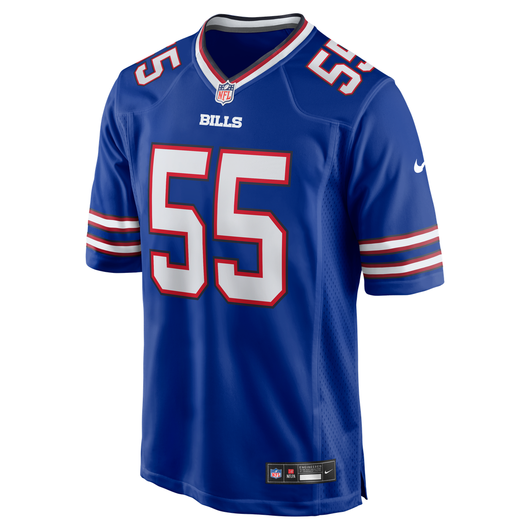 Michael Hoecht Buffalo Bills Nike Team Game Jersey - Royal Official NFL Team Apparel Football Fan Gear