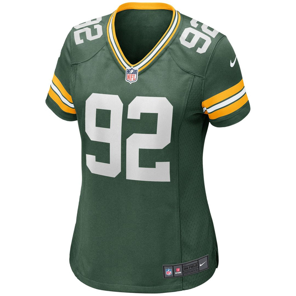 Reggie White Green Bay Packers Nike Women's Game Retired Player Jersey - Green Official NFL Team Apparel Football Fan Gear